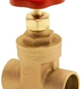 gun metal gate valve gold