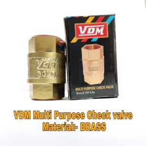 vdm gun metal vertical check valve (no. 3)